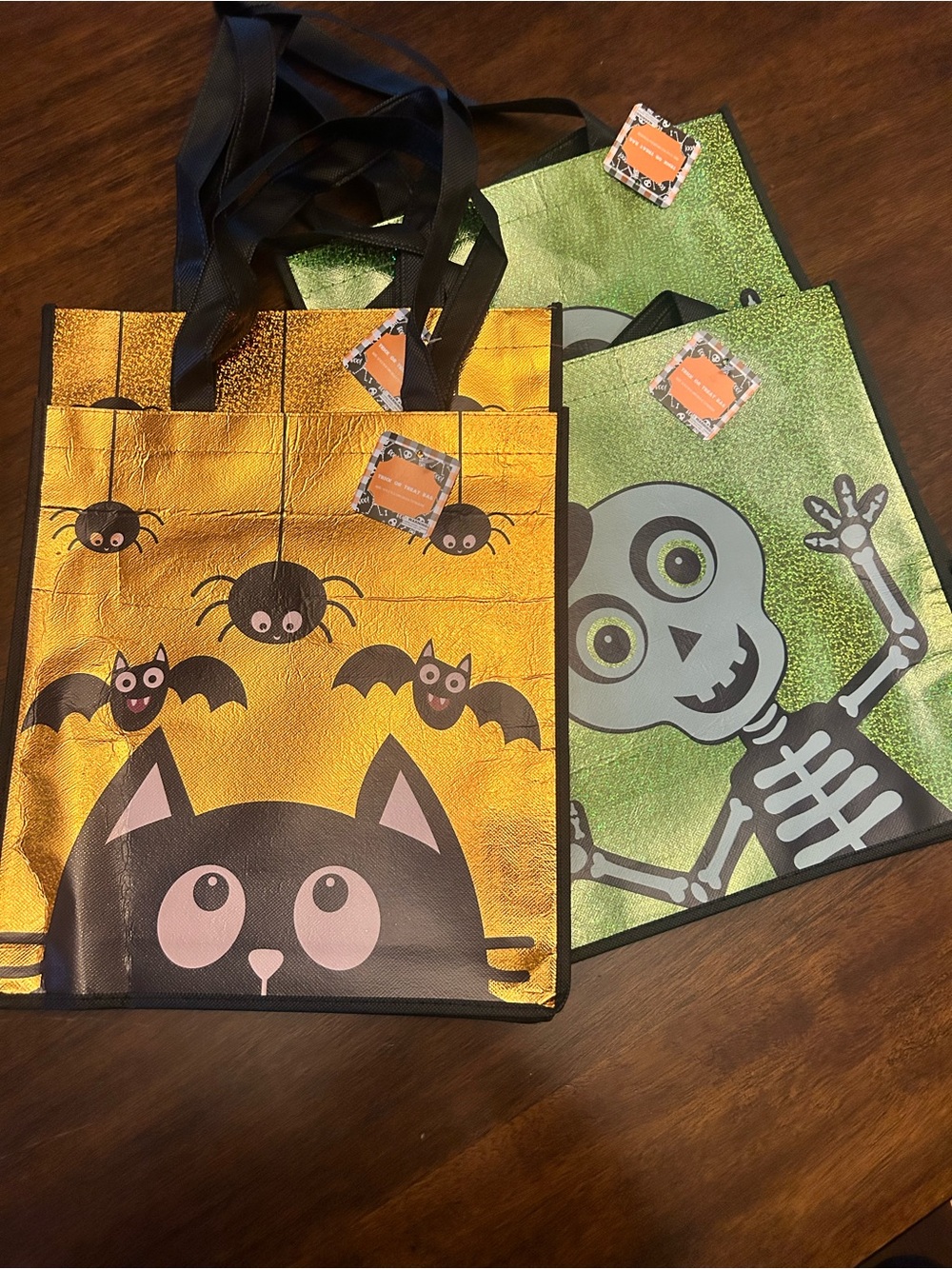 Kids Halloween Trick-or-Treat Totes (4)